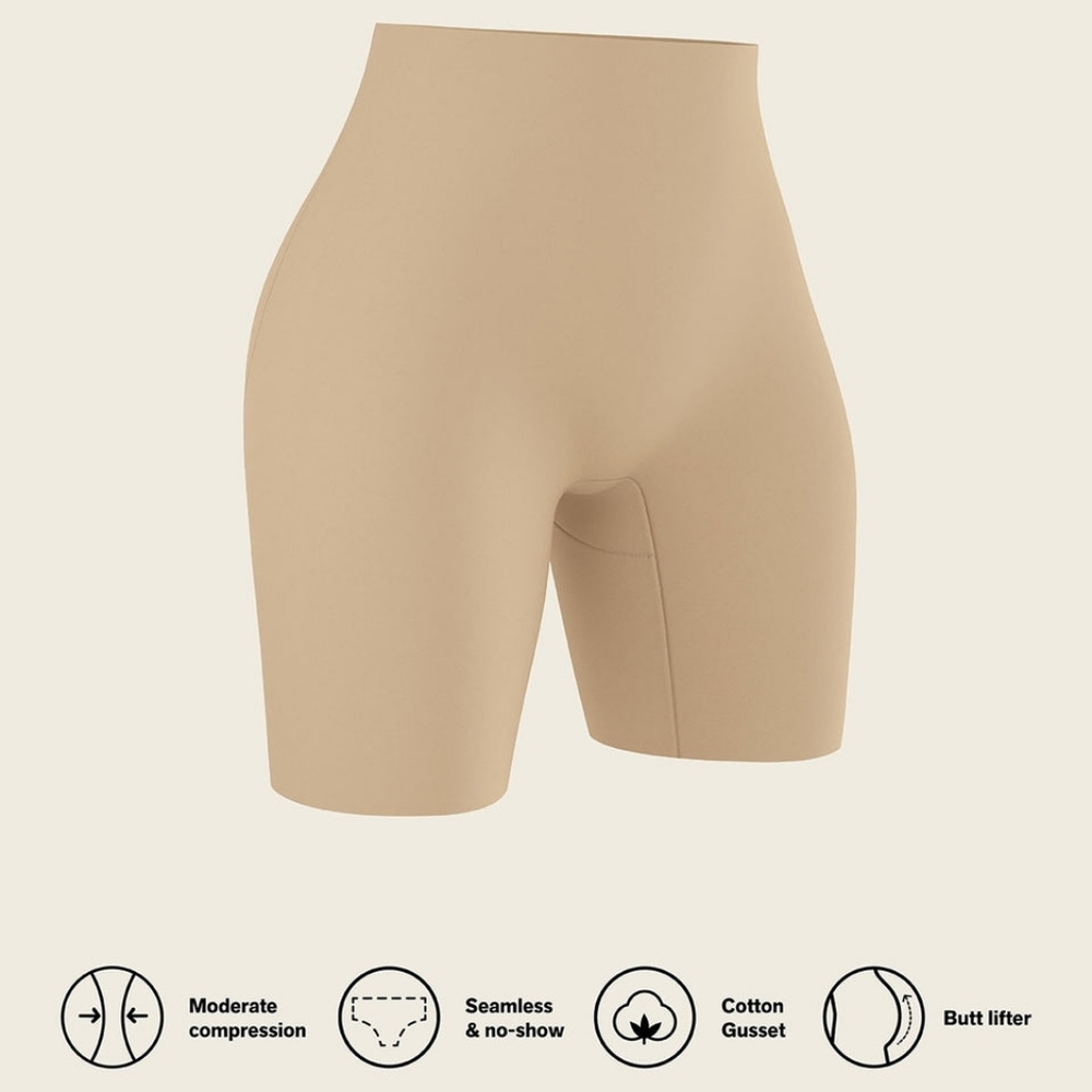 Leonisa Butt Lifter Shaper Shorts Size SMALL